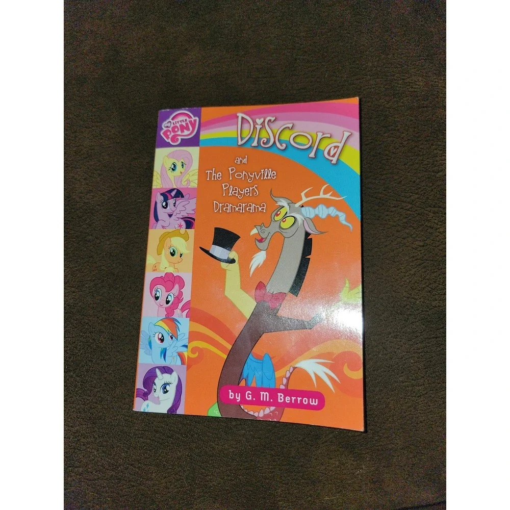 My Little‎ pony chapter books G.M. Berrow lot of 3 rainbow dash rarity discord